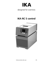 IKA RC 5 control Instrucciones De Uso