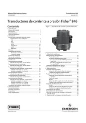 Fisher 846 Manual De Instrucciones