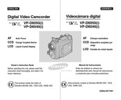 Samsung Electronics VP-D6040(i) Manual De Instrucciones