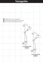 Hansgrohe Croma Select E 180 EcoSmart 27257 Serie Instrucciones De Montaje