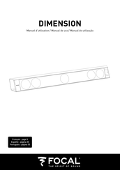 Focal DIMENSION Manual De Uso