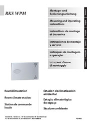 Dimplex RKS WPM Instrucciones De Montaje Y Servicio