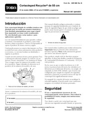 Toro Recycler 20954 Manual Del Operador
