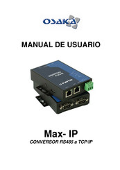 Osaka Max- IP Manual De Usuario