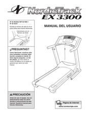 NordicTrack EX 3300 Manual Del Usuario