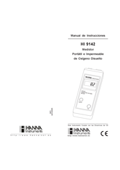 Hanna Instruments HI 9142 Manual De Instrucciones