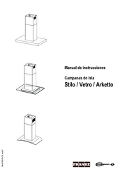 Spar FRANKE Arketto Manual De Instrucciones