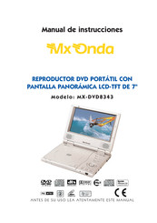 Mx Onda MX-DVD8343 Manual De Instrucciones