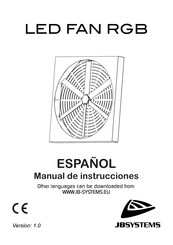 JB Systems LED Fan RGB Manual De Instrucciones