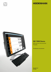 HEIDENHAIN ND 7000 Demo Manual De Instrucciones