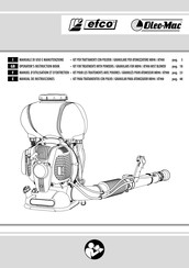 Efco AT900 Manual De Instrucciones