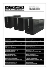 König Electronic CMP-UPS1000VAL Manual De Uso