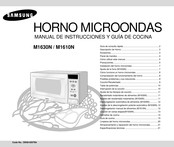 Samsung M1630N Manual De Instrucciones Y Guía De Cocina