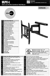 Omnimount ULPC-L Manual De Instrucciones