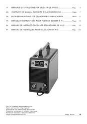 Elettro CF COMBO HI-MIG 2010 Manual De Instrucciones