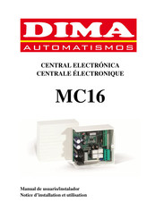 Dima Automatismos MC16 Manual De Usuario/Instalador