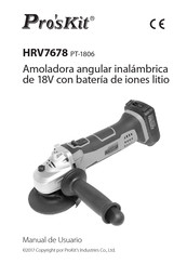 Pro'sKit HRV7678 Manual De Usuario