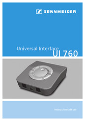 Sennheiser UI 760 Instrucciones De Uso
