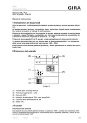 Gira DALIPlus 2180 00 Manual De Instrucciones