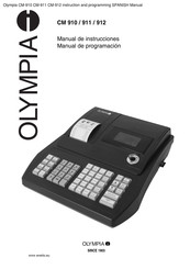 Olympia CM 911 Manual De Instrucciones