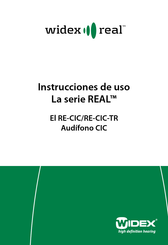 Widex Real RE-CIC-TR Instrucciones De Uso