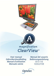 Optelec ClearView+ Manual Del Usuario