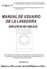 Nevir NVR-4710-IN 10K 1400 B-SC Manual De Usuario