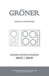 Gröner QEE4T Manual De Instrucciones