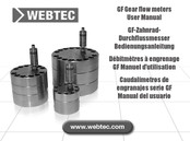 WEBTEC GF150-MAP-B-6 Manual Del Usuario