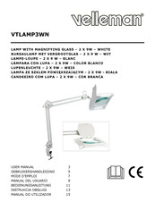 Velleman VTLAMP3WN Manual Del Usuario