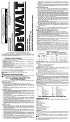 DeWalt DWD450 Manual De Instrucciones