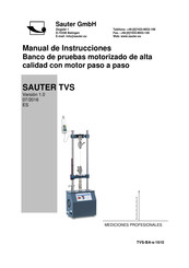 sauter TVS 50KN80 Manual De Instrucciones