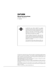 Hardi ZATURN Serie Manual De Instrucciones