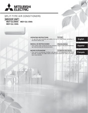 Mitsubishi Electric MSY-GL09NA Manual De Instrucciones