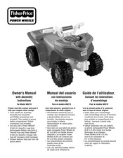 Fisher-Price Power Wheels W6215 Manual Del Usuario