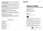 Sony CCN-10 Manual De Instrucciones