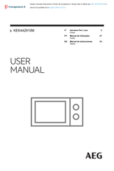 AEG KEK442910M Manual De Instrucciones