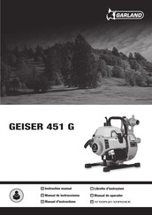 Garland GEISER 451 G Manual De Instrucciones