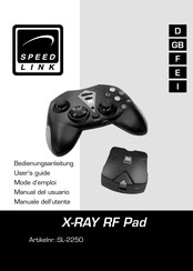 Speedlink X-RAY RF Pad Manual Del Usuario