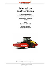 Atlas Copco Dynapac CA702 Manual De Instrucciones