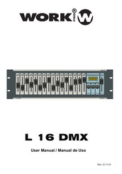 Work Pro W L 16 DMX Manual De Uso