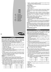 Invacare L839 Manual Del Usuario