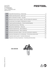 Festool SSU 200 EB Manual De Instrucciones Original