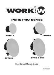 Work Pro W CPRO 8 Manual De Uso