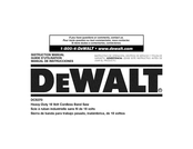 DeWalt DCS370 Manual De Instrucciones