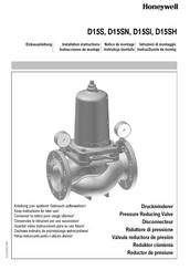 Honeywell D15SH Instrucciones De Montaje