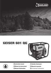 Garland GEISER 601 QG Manual De Instrucciones