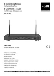 IMG STAGELINE TXS-891 Manual De Instrucciones