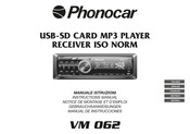 Phonocar VM 062 Manual De Instrucciones