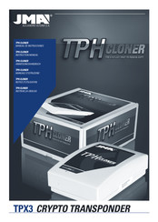 JMA TPH CLONER Manual De Instrucciones